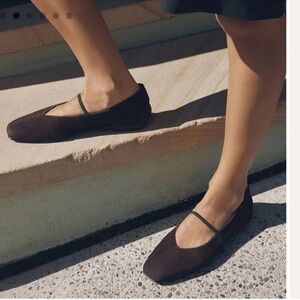 Margaux phoebe suede flats